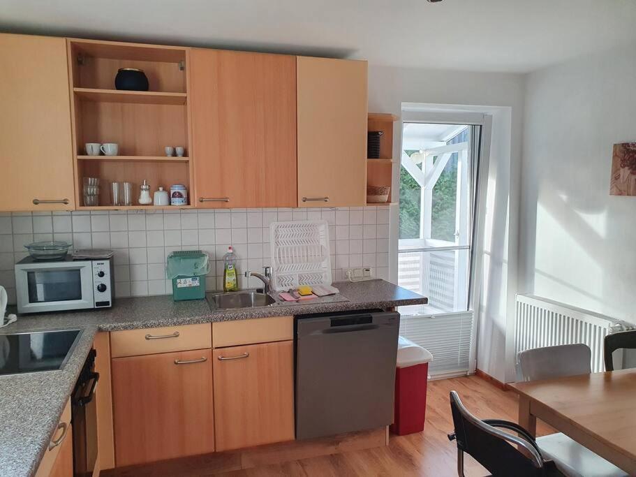 Kornhaus - Schoene Ferienwohnung Mit Pool, Kamin Und Terrasse Gottingen Bagian luar foto