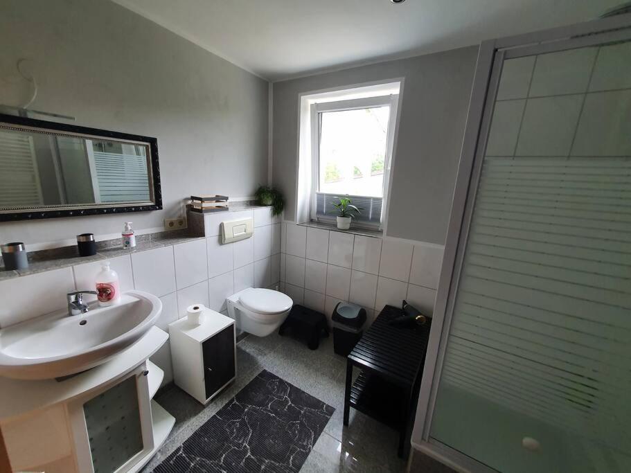 Kornhaus - Schoene Ferienwohnung Mit Pool, Kamin Und Terrasse Gottingen Bagian luar foto